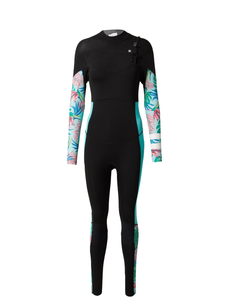 Hurley Costume de neopren  albastru deschis / roz / negru / alb