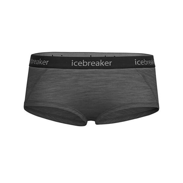 ICEBREAKER Chiloți sport 'Sprite'  gri închis / negru / alb