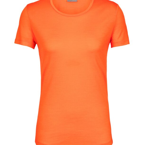 ICEBREAKER Tricou 'Sphere II'  portocaliu neon