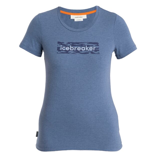 ICEBREAKER Tricou funcțional 'Central Classic'  bleumarin / albastru pastel / albastru amestec