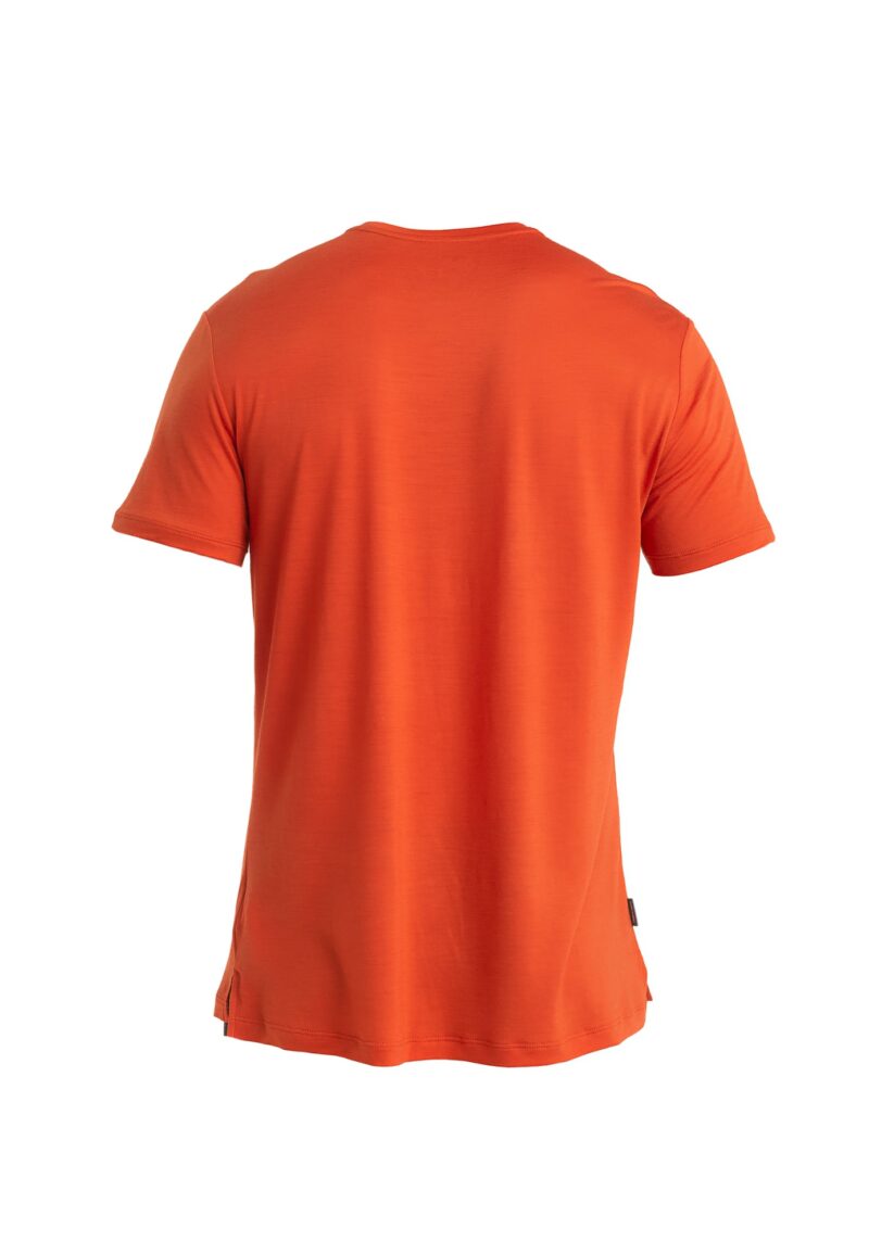 ICEBREAKER Tricou funcțional 'Cool-Lite Sphere III'  roșu orange