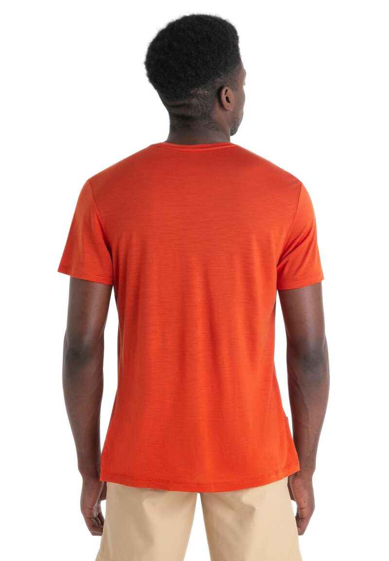 Cumpăra ICEBREAKER Tricou funcțional 'Cool-Lite Sphere III'  roșu orange