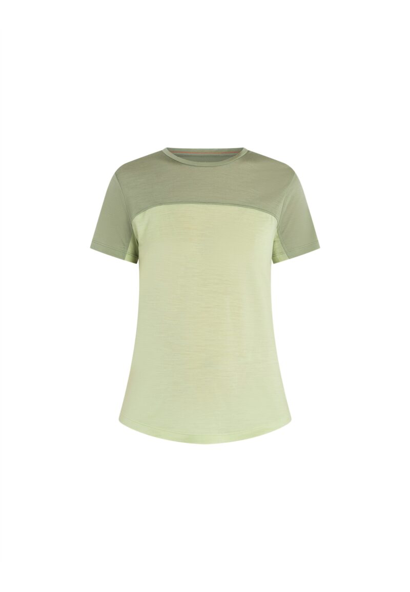 ICEBREAKER Tricou funcțional 'Sphere III'  kaki / verde pastel