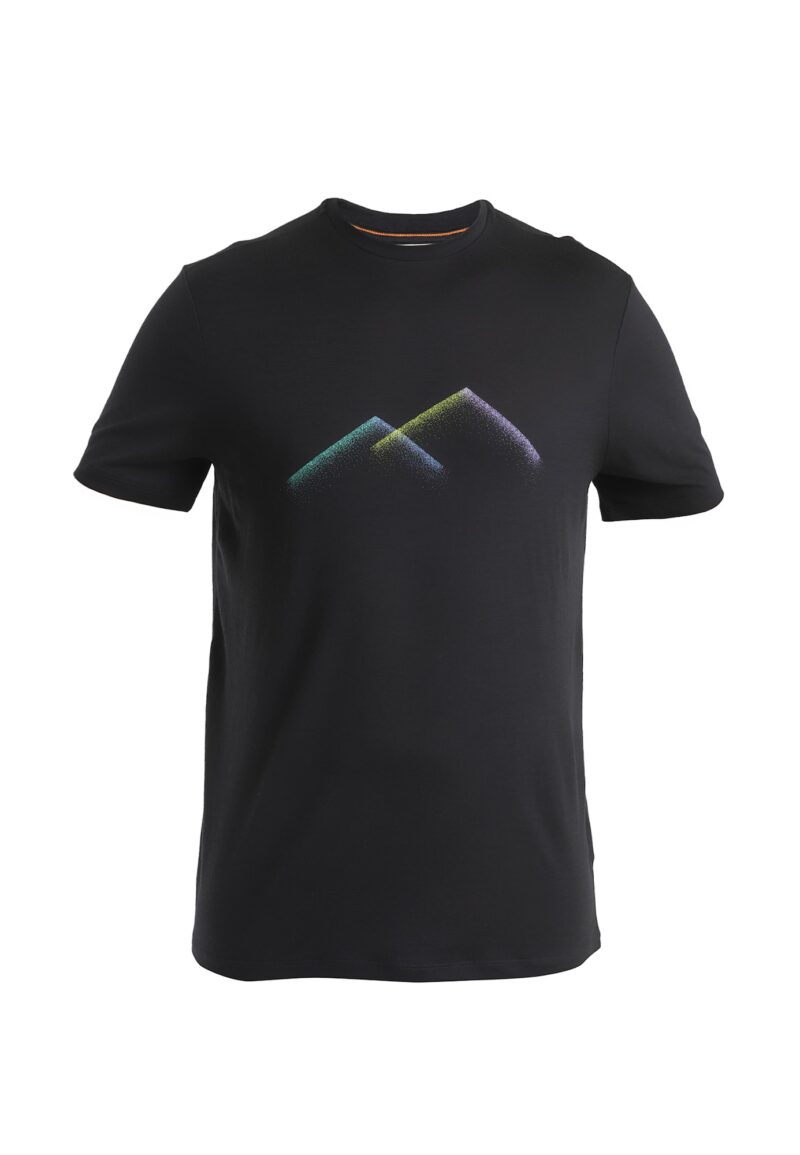 ICEBREAKER Tricou funcțional 'Tech Lite III'  albastru / galben neon / lila / negru