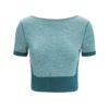 ICEBREAKER Tricou funcțional 'ZoneKnit'  verde smarald / verde amestecat / mov pastel