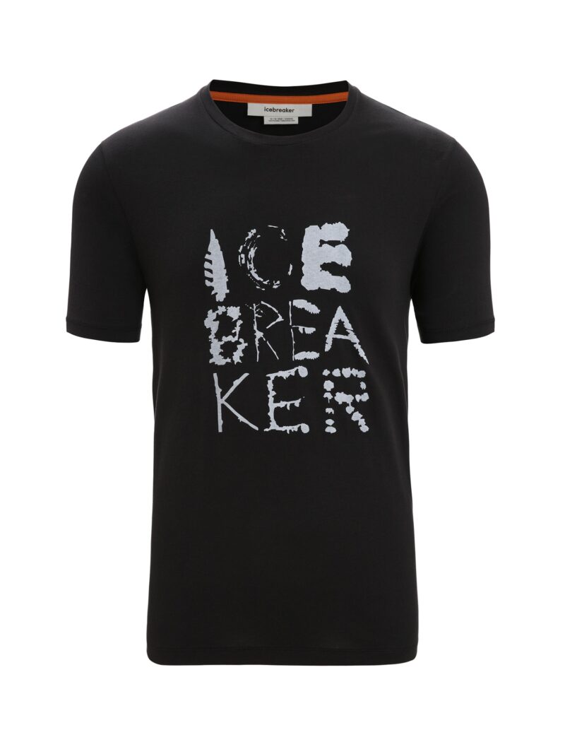 ICEBREAKER Tricou funcțional  gri deschis / negru