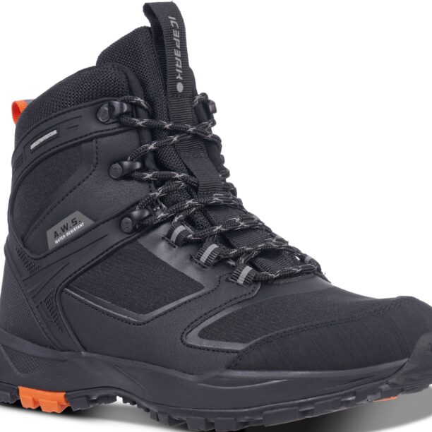 ICEPEAK Botine 'AGADIR2'  negru / alb