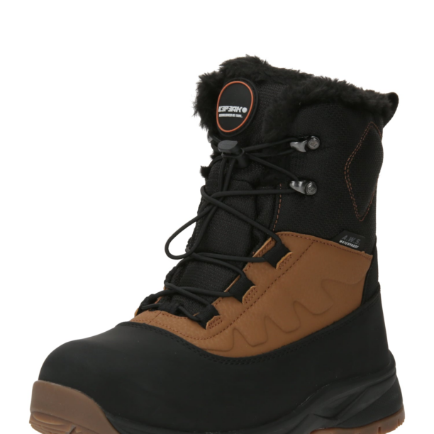 ICEPEAK Botine 'ALOFI'  maro / negru