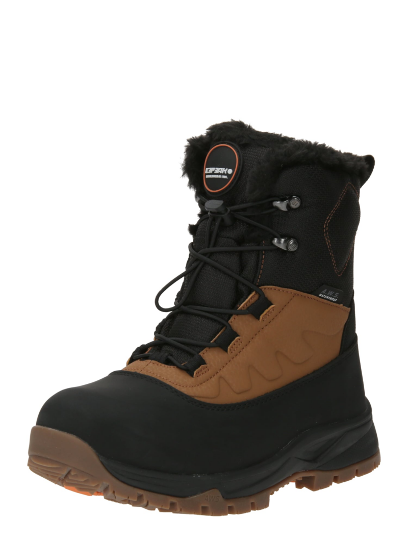 ICEPEAK Botine 'ALOFI'  maro / negru