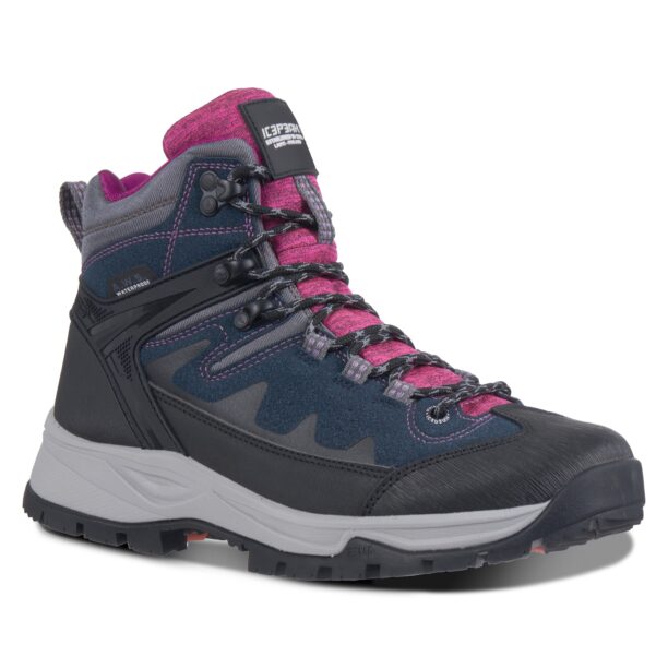 ICEPEAK Botine 'Wynnes'  albastru / gri / roz / alb