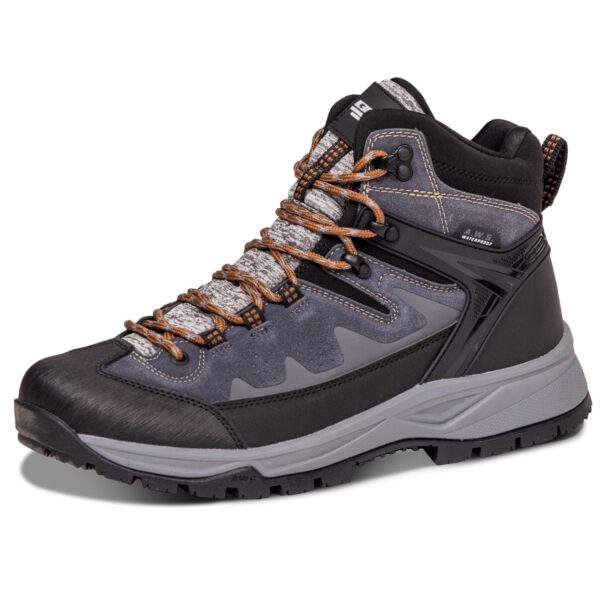 ICEPEAK Botine 'Wynnes'  maro / gri / negru