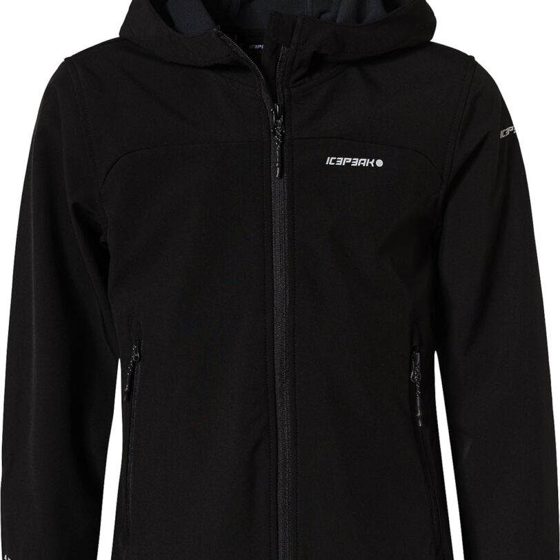 ICEPEAK Geacă outdoor 'KOBRYN'  negru