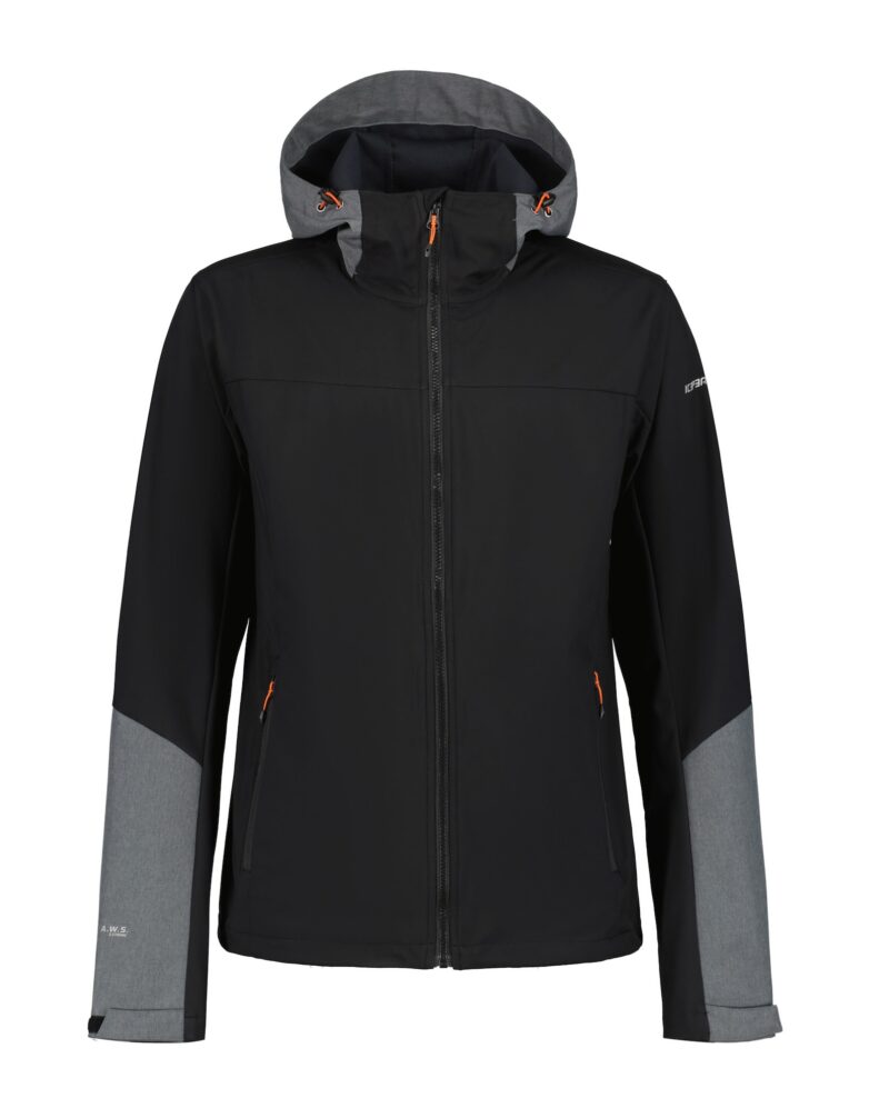 ICEPEAK Geacă outdoor 'Parowan'  gri / negru