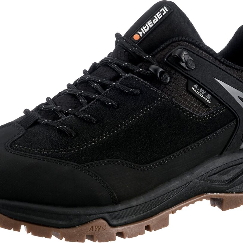 ICEPEAK Pantofi 'Abai'  portocaliu neon / negru / alb