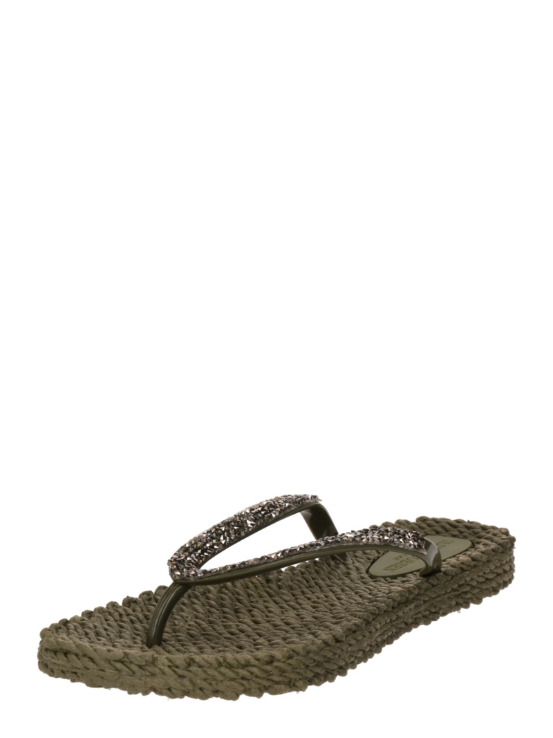 ILSE JACOBSEN Flip-flops 'CHEERFUL03G'  kaki