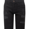 INDICODE JEANS Jeans 'Kaden Holes'  negru