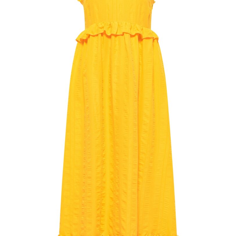 IZIA Rochie de vară  portocaliu deschis
