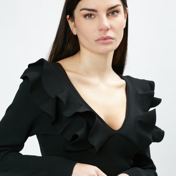 Cumpăra Influencer Rochie tricotat  negru