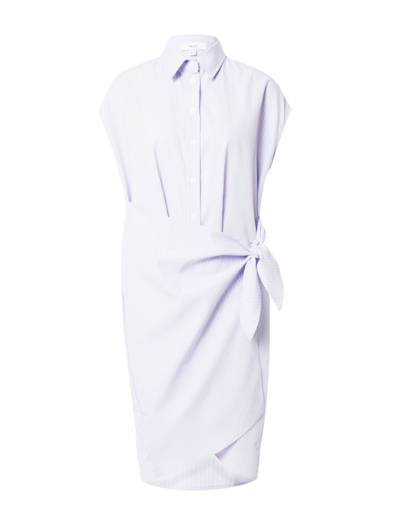 Ipekyol Rochie tip bluză  albastru pastel / portocaliu pastel