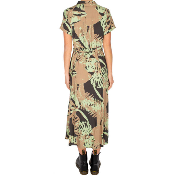 IrieDaily Blossy Maxi Dress Khaki beach preţ