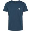 Iriedaily Tricou  albastru marin / alb