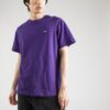 Iriedaily Tricou  albastru violet / alb