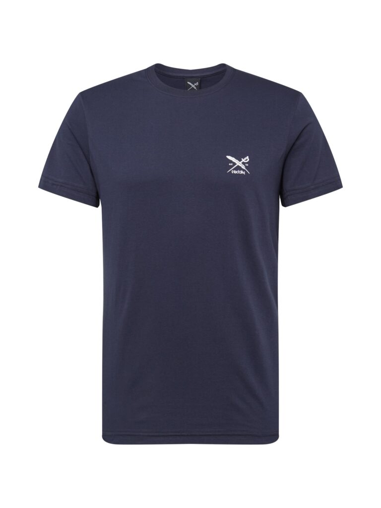 Iriedaily Tricou  bleumarin / alb