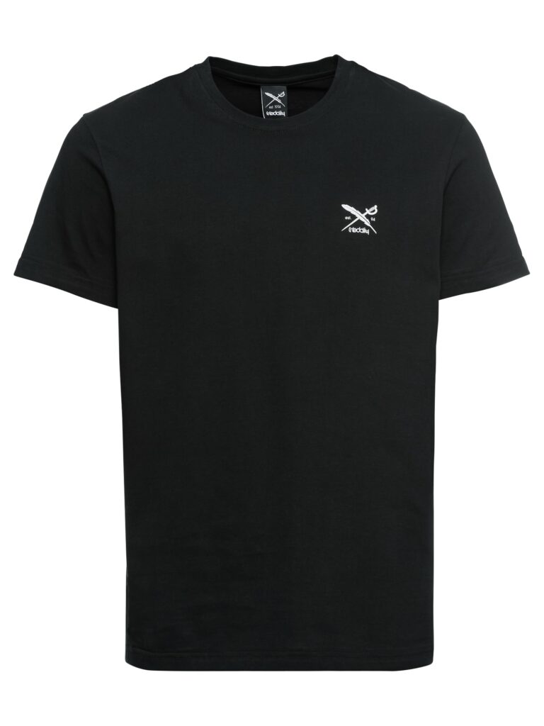 Iriedaily Tricou  negru / alb