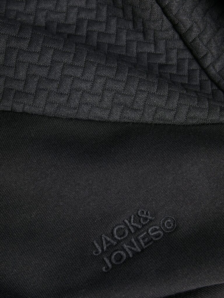 JACK & JONES Bluză de molton 'Estaple'  negru