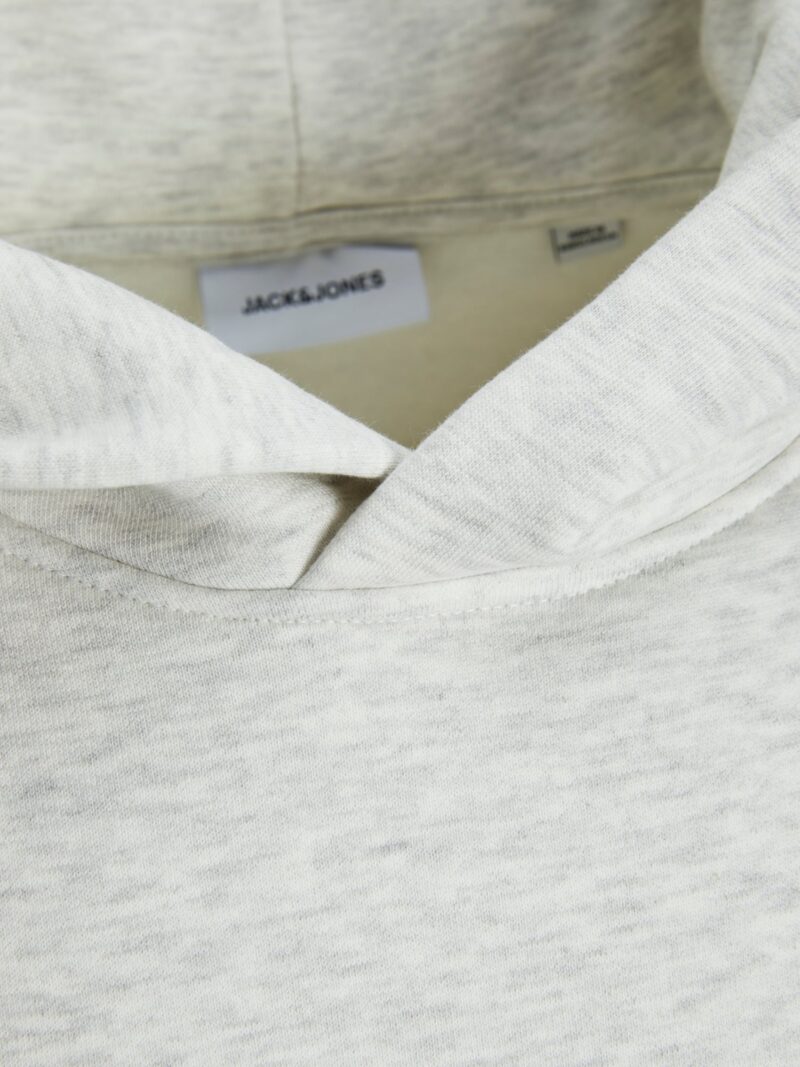 JACK & JONES Bluză de molton 'JJEURBAN EDGE'  alb amestacat