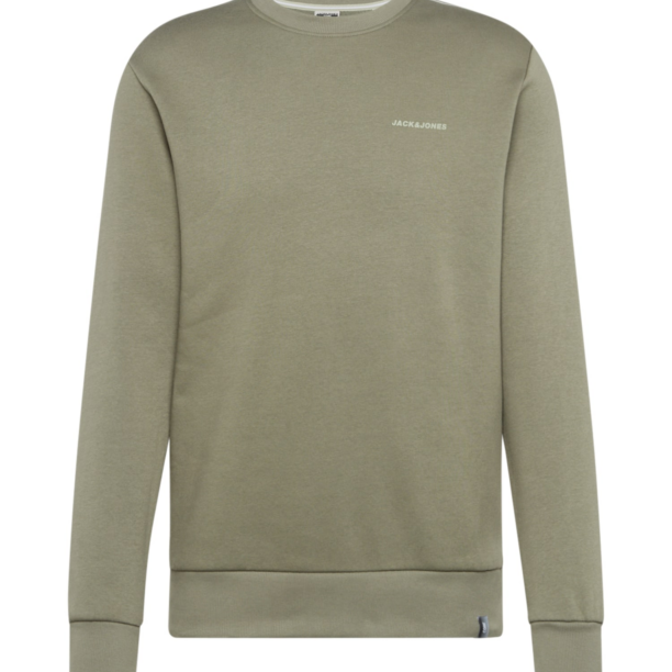 JACK & JONES Bluză de molton 'PARKER'  verde / kaki