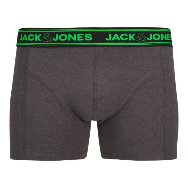 JACK & JONES Boxeri 'JACEthan'  bleumarin / gri închis / gri amestecat / fucsia preţ