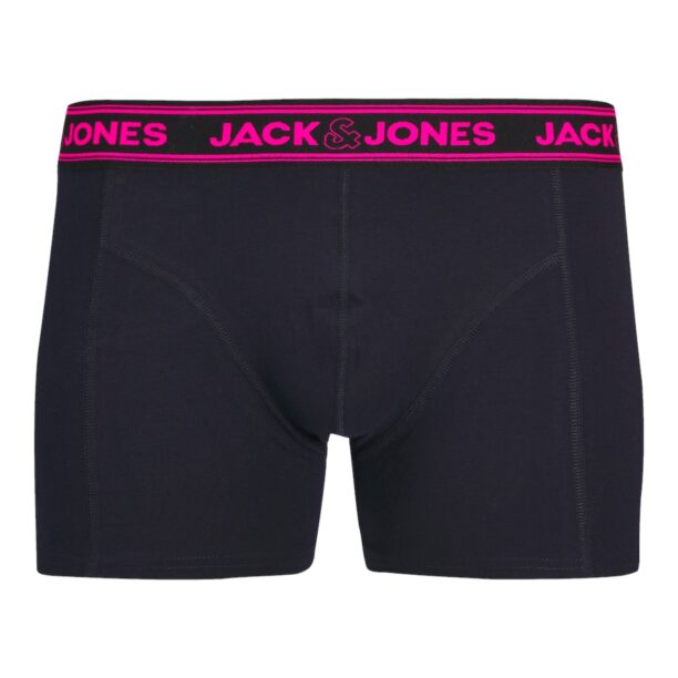 JACK & JONES Boxeri 'JACEthan'  bleumarin / gri închis / gri amestecat / fucsia