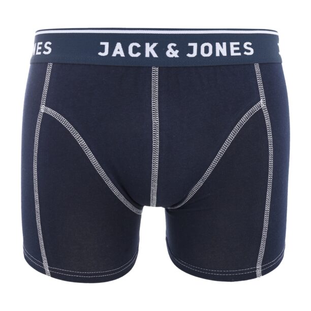 JACK & JONES Boxeri 'JACSIMPLE'  albastru închis / alb