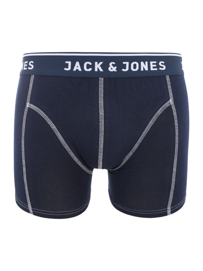 JACK & JONES Boxeri 'JACSIMPLE'  albastru închis / alb