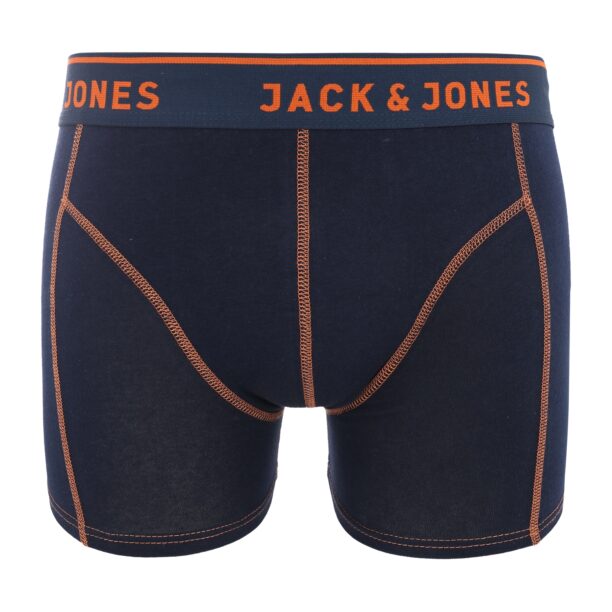 JACK & JONES Boxeri 'JACSIMPLE'  albastru noapte / portocaliu