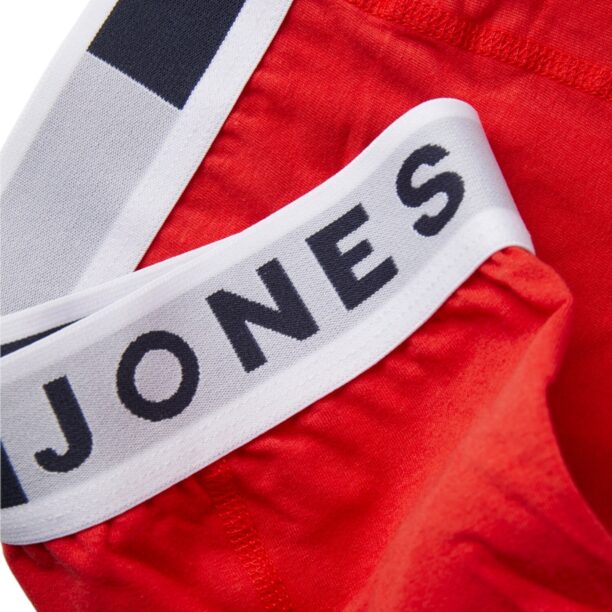 Original JACK & JONES Boxeri 'JIMMY'  albastru noapte / albastru regal / oliv / sângeriu / alb