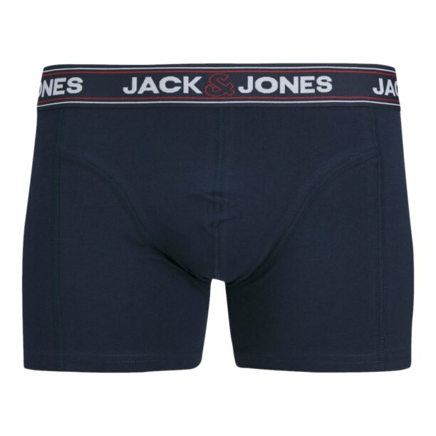 JACK & JONES Boxeri 'Jacjohn'  bleumarin / gri amestecat / portocaliu amestecat / alb preţ