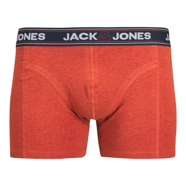 Original JACK & JONES Boxeri 'Jacjohn'  bleumarin / gri amestecat / portocaliu amestecat / alb