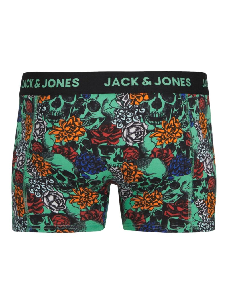 JACK & JONES Boxeri 'MASON'  gri bazalt / verde mentă / albastru violet / portocaliu preţ