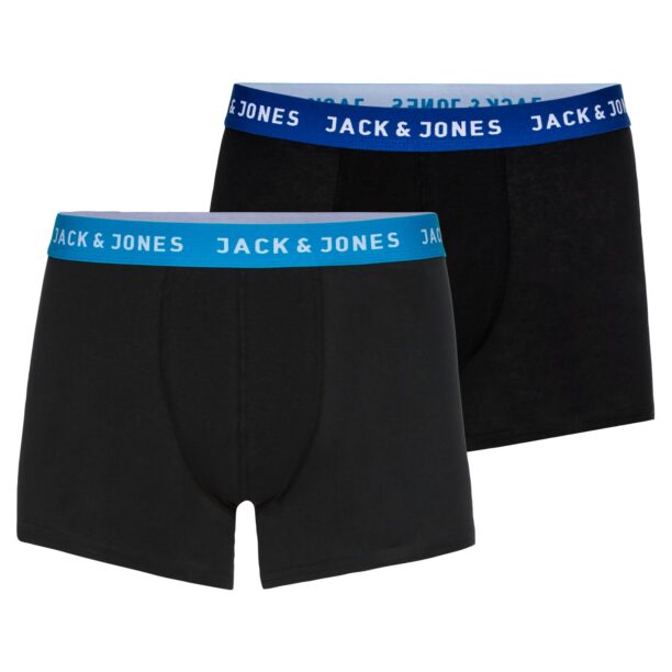 JACK & JONES Boxeri 'Rich'  albastru regal / negru / alb