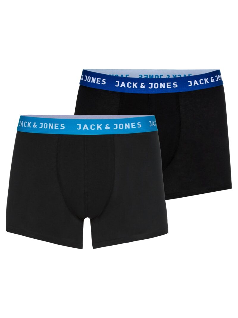 JACK & JONES Boxeri 'Rich'  albastru regal / negru / alb