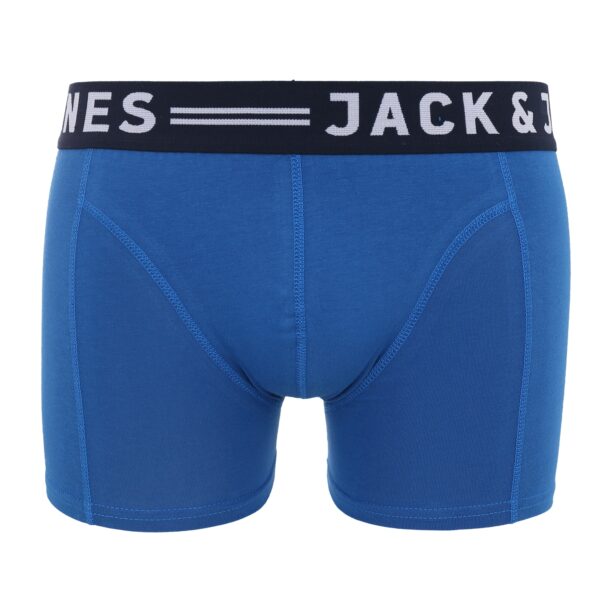 JACK & JONES Boxeri 'Sense'  albastru / negru / alb