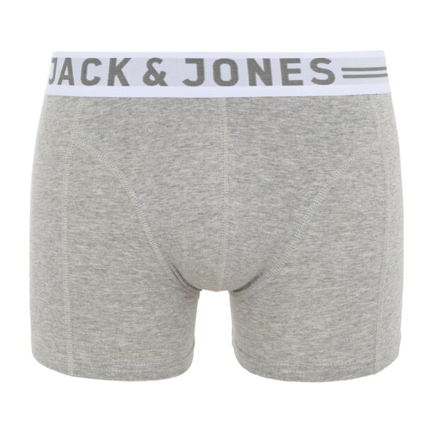 JACK & JONES Boxeri 'Sense'  gri deschis / gri închis / gri amestecat / alb