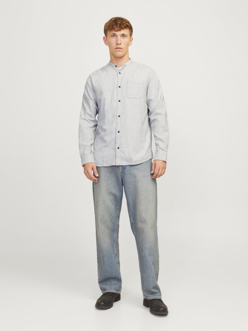 Original JACK & JONES Cămașă 'JJEBand'  gri deschis