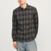 JACK & JONES Cămașă 'JJJoshua'  bleumarin / oliv