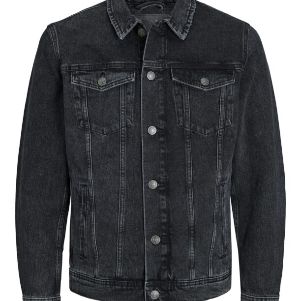 JACK & JONES Geacă de primăvară-toamnă 'JJJean'  negru denim