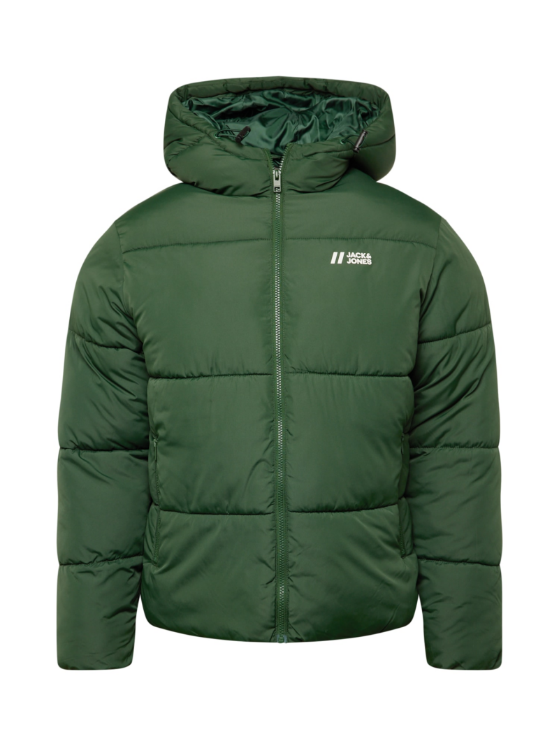 JACK & JONES Geacă de primăvară-toamnă 'MAX'  verde închis