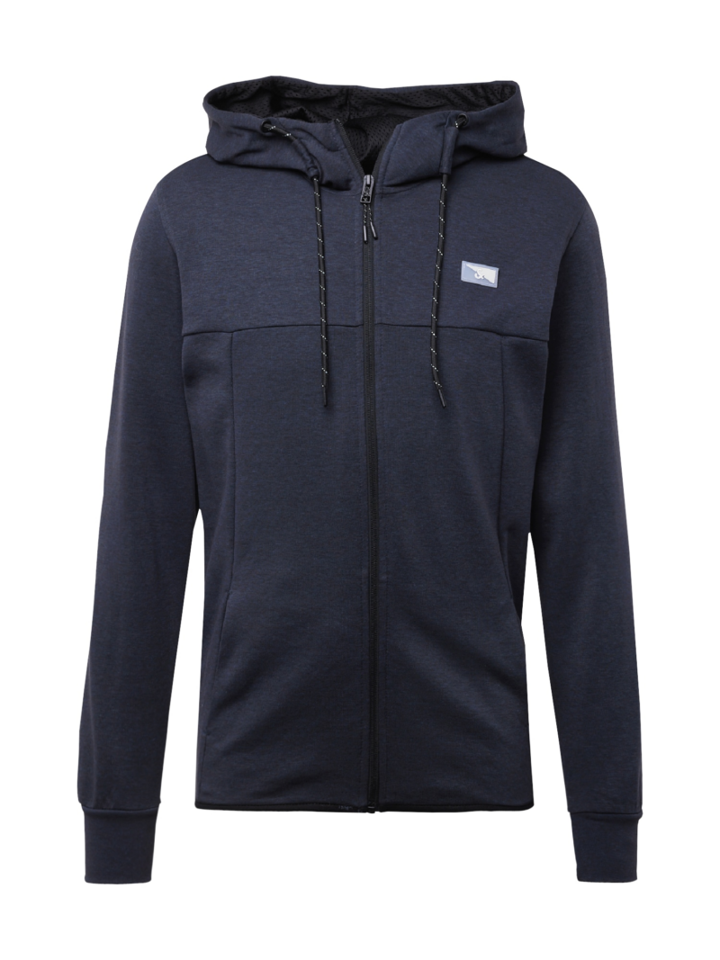 JACK & JONES Hanorac 'JJAir'  albastru noapte / alb