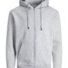 JACK & JONES Hanorac 'JJEBradley'  gri amestecat